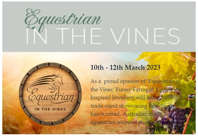 Equestrian in the vines