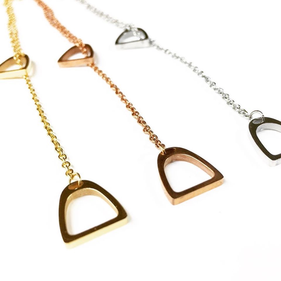 Double Stirrup Necklace